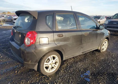 2009 Chevrolet Aveo Lt из США, поврежденный, VIN KL1TG66E09B308311